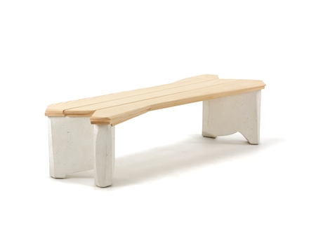 White Cast Bench White Cast Bench