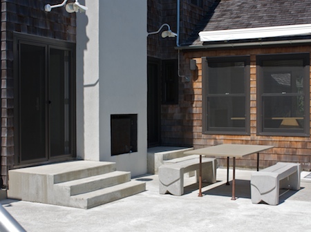 bench 7 all concrete bench by Nico Yektai