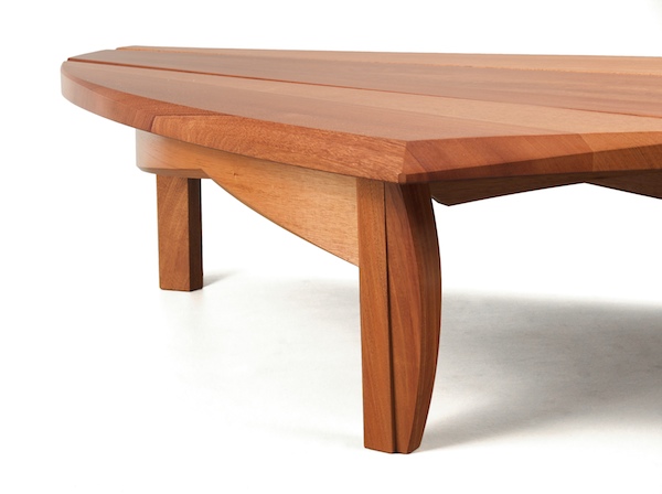Curved Coffee Table- detail 