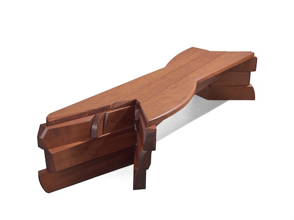 Bench #10- Unique Wood Bench