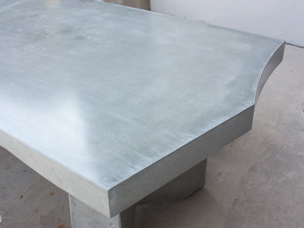 detail of concrete top