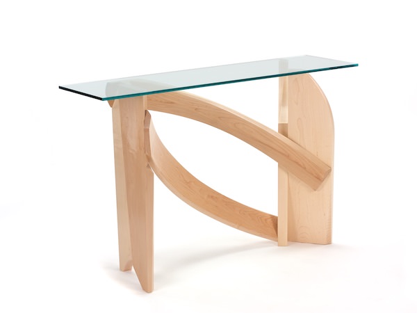 Glass Hall Table- second view