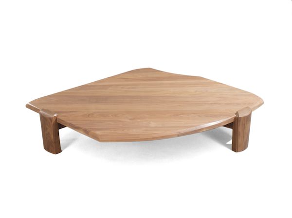 Walnut Coffee Table- Modern Coffee Table in dark walnut
